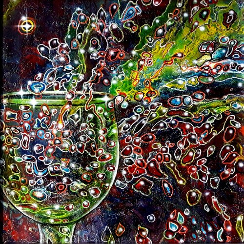 Glas by Michaela Petra Sturm, Painting for Sale on Singulart