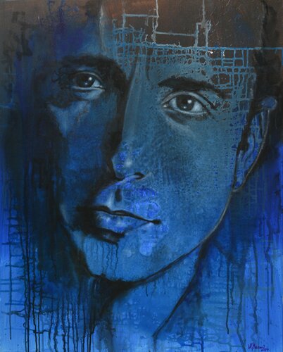 Andy Garcia par Michaela Petra Sturm, Peinture en vente sur Singulart