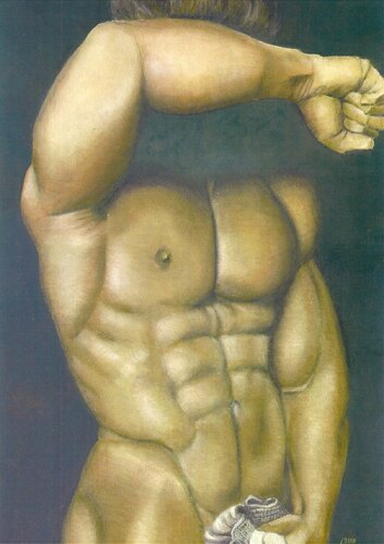 Verborgener Blick de Michaela Petra Sturm, Pintura a la venta en Singulart