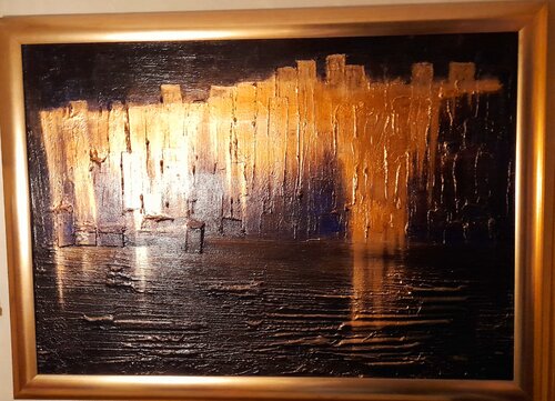 „Horizont aus Licht“ di Michaela Petra Sturm, Pittura in vendita su Singulart