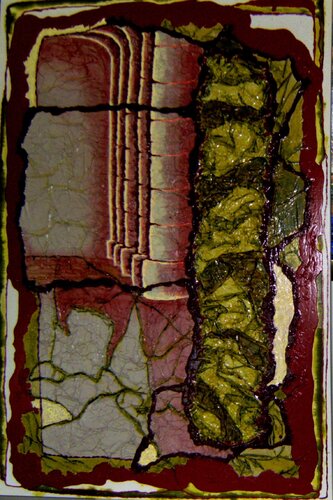 „Säulen – Tragende Kräfte“ de Michaela Petra Sturm, Pintura a la venta en Singulart