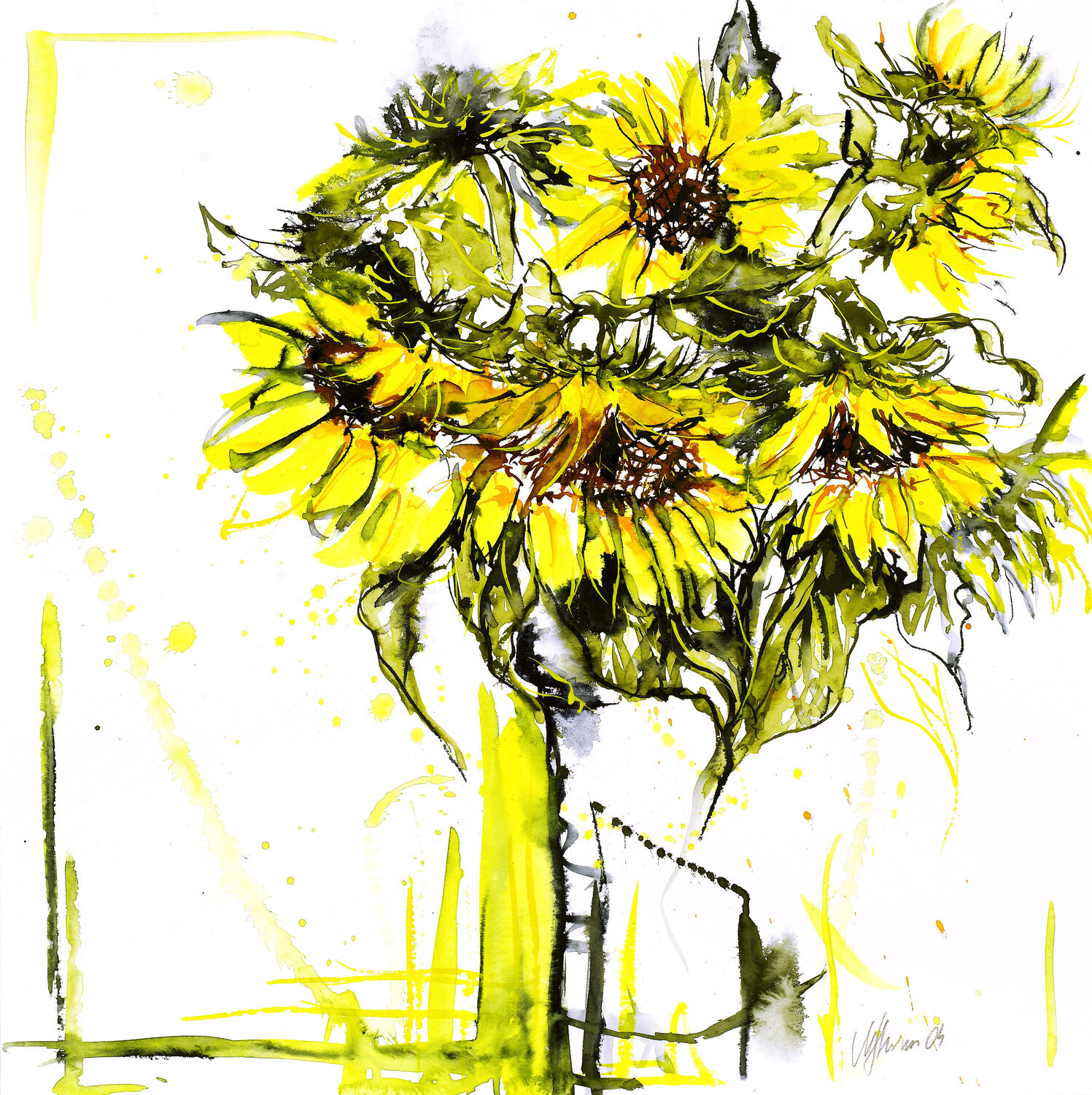Sonnenblumen I Michaela Petra Sturm