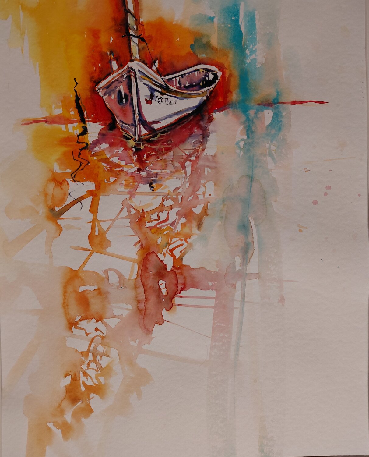 „Boot im Licht“ Michaela Petra Sturm