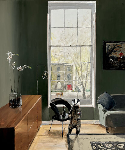 Tell Me You Are In London Without Telling Me You Are In London de Martin Wojnowski, Pintura a la venta en Singulart