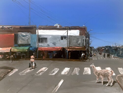 Como Se Llama? di Martin Wojnowski, Pittura in vendita su Singulart