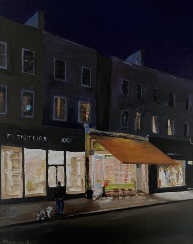 The Monday Evening State of Mind van Martin Wojnowski, Schilderij te koop op Singulart