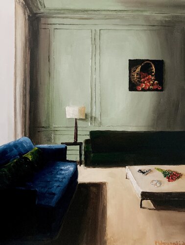 That's Next After Temptation? Passion, Security or Entrapment? von Martin Wojnowski, Malerei kaufen auf Singulart