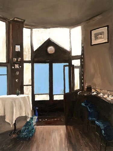 Maitre'd by Martin Wojnowski, 회화 for Sale on Singulart