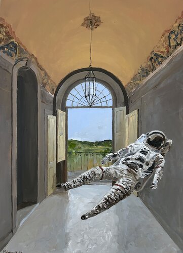 The Return Was Stranger van Martin Wojnowski, Schilderij te koop op Singulart