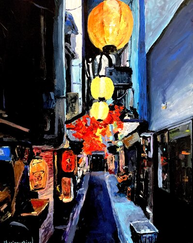 Arigato by Martin Wojnowski, Painting for Sale on Singulart