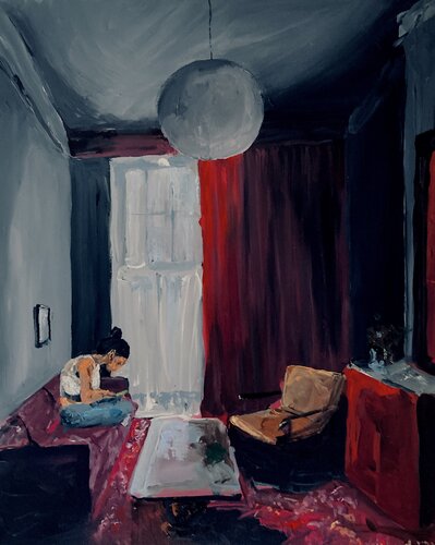 I Feel Social van Martin Wojnowski, Schilderij te koop op Singulart