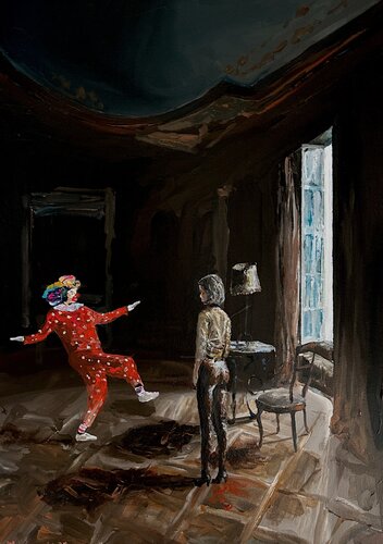 The Last Performance van Martin Wojnowski, Schilderij te koop op Singulart