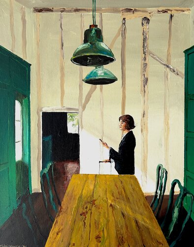 Second Thoughts von Martin Wojnowski, Malerei kaufen auf Singulart