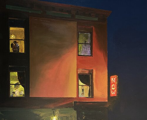 Scenes No One Meant to Share by Martin Wojnowski, Painting for Sale on Singulart