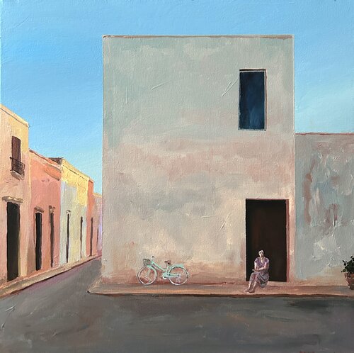 There Is No One Coming de Martin Wojnowski, Pintura a la venta en Singulart