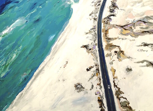 The Coast par Martin Wojnowski, Peinture en vente sur Singulart