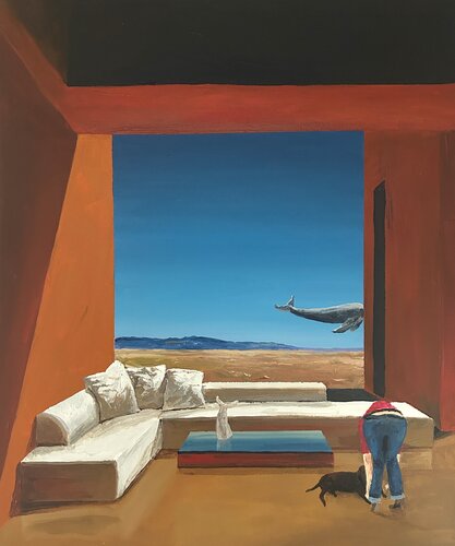 Missing the Moment van Martin Wojnowski, Schilderij te koop op Singulart