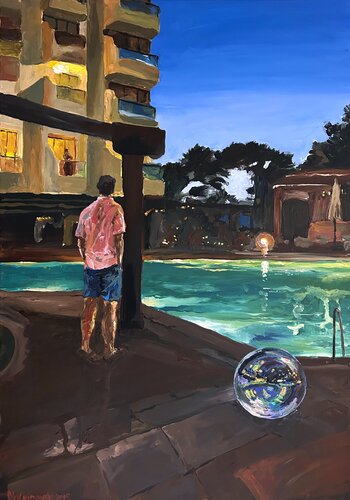 Through Glass de Martin Wojnowski, Pintura a la venta en Singulart