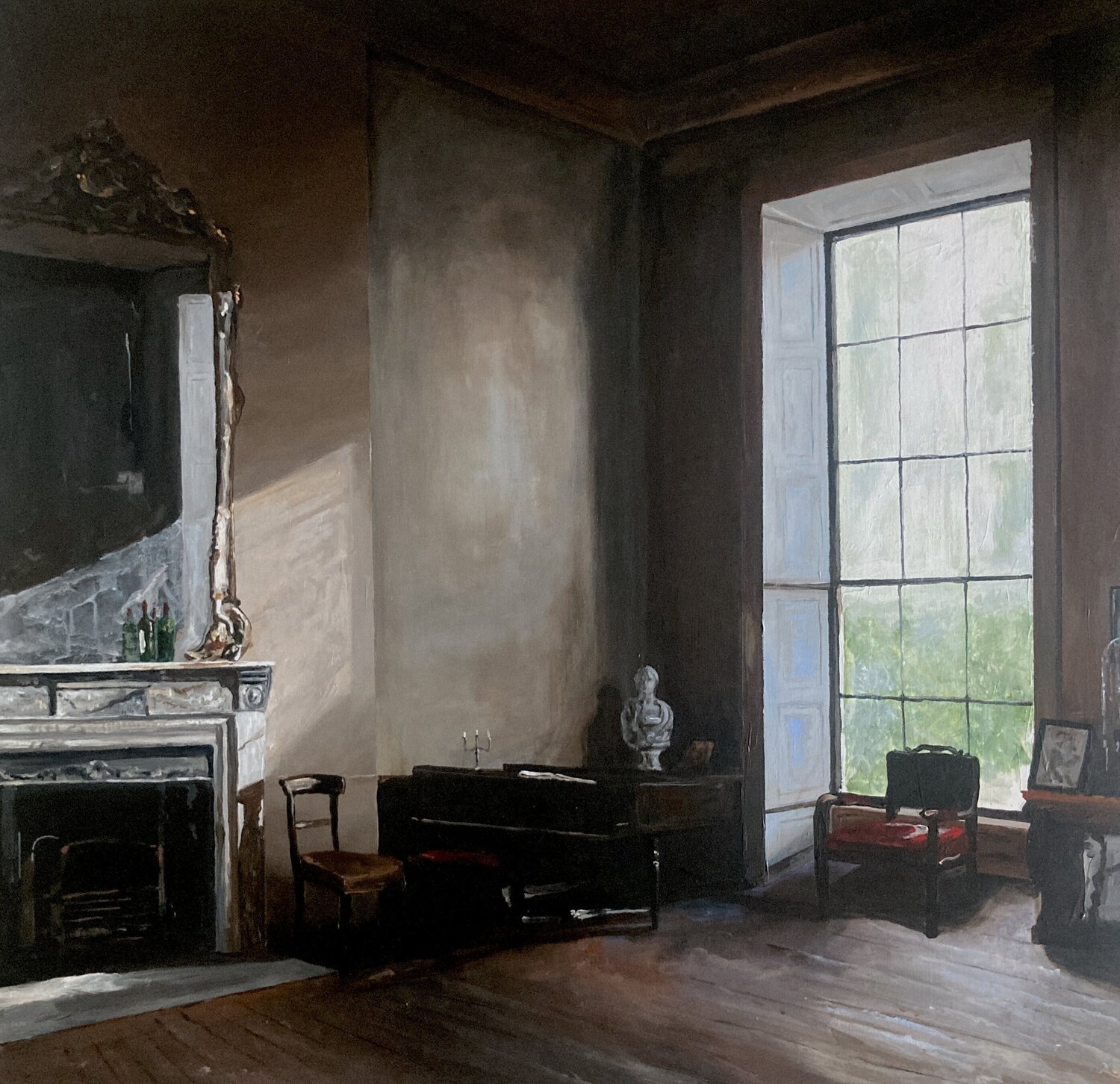 Calm of the Old Charm Martin Wojnowski Dipinto originale in vendita