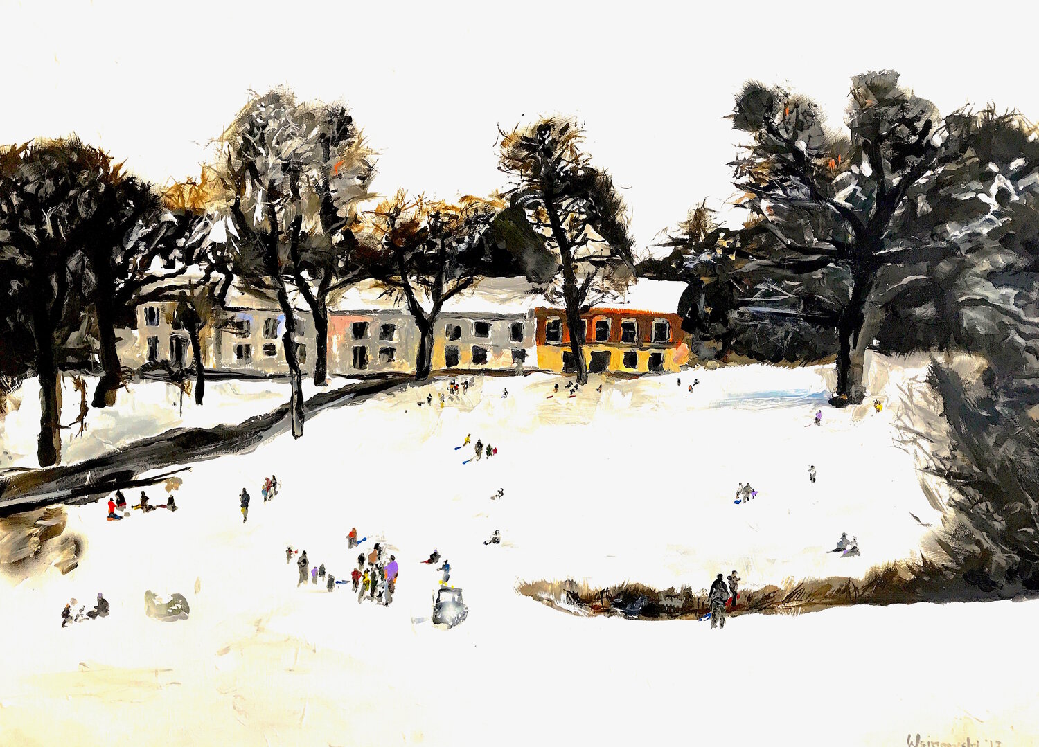 First Snowfall Martin Wojnowski