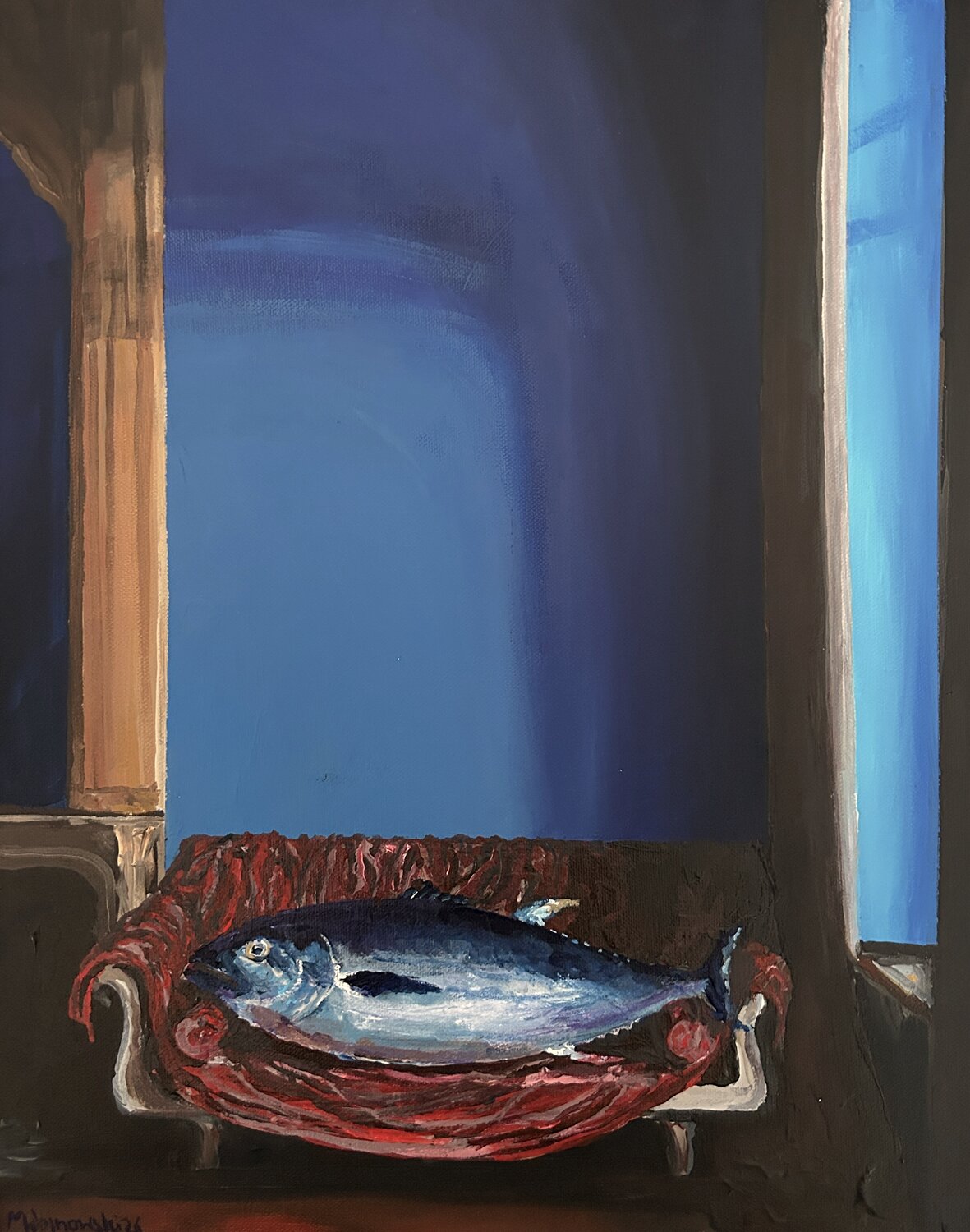 Survival Interior Martin Wojnowski Pintura original en venta