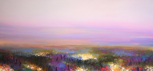 Sacred Transmission par Nicole Cijs, Peinture en vente sur Singulart