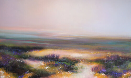 Sacred Journey par Nicole Cijs, Peinture en vente sur Singulart