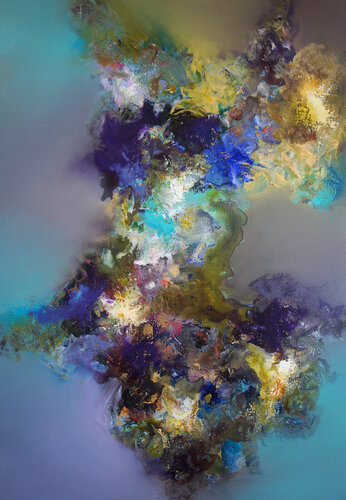 Thoughts par Nicole Cijs, Peinture en vente sur Singulart