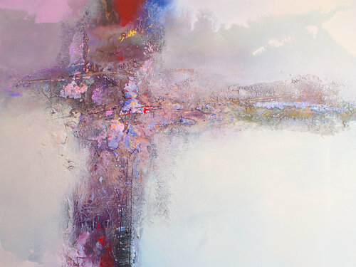 Infatuation par Nicole Cijs, Peinture en vente sur Singulart