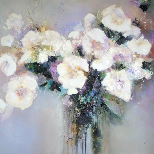 Adoration par Nicole Cijs, Peinture en vente sur Singulart