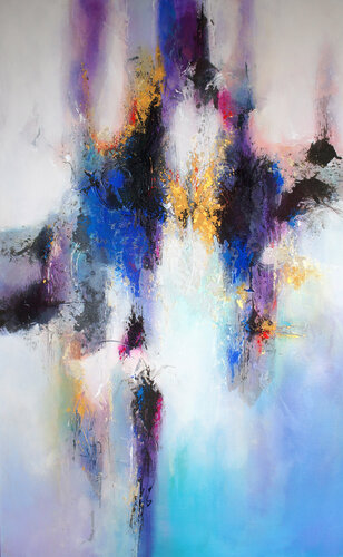 The Warrior par Nicole Cijs, Peinture en vente sur Singulart