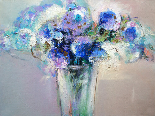 Jovial par Nicole Cijs, Peinture en vente sur Singulart