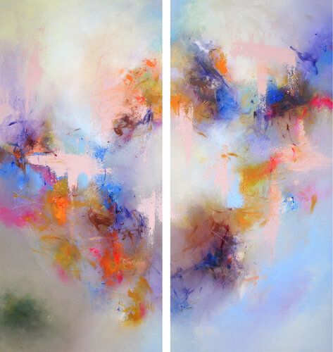 Encounter par Nicole Cijs, Peinture en vente sur Singulart