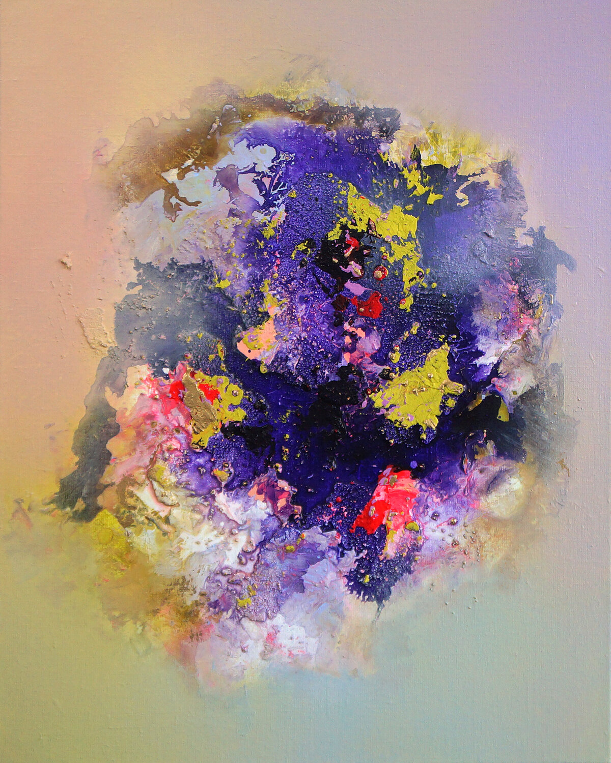 Celestial Kiss Nicole Cijs Peinture originale à vendre