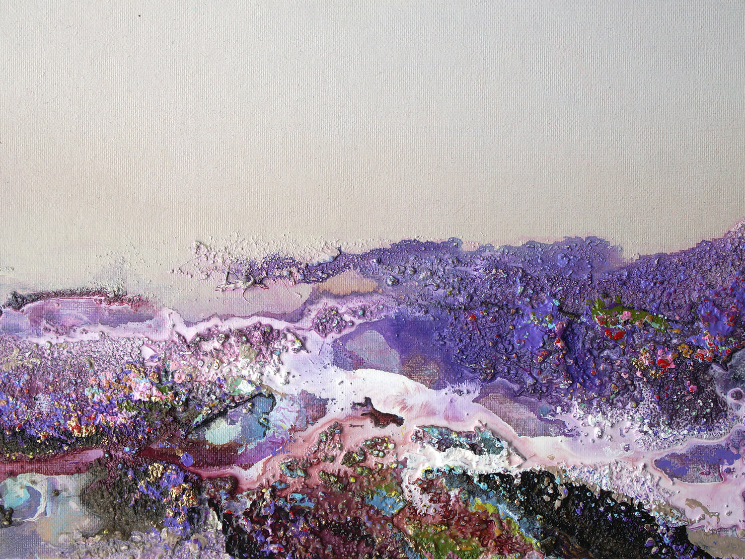 Garden Of Storms Nicole Cijs Originalgemälde zu verkaufen