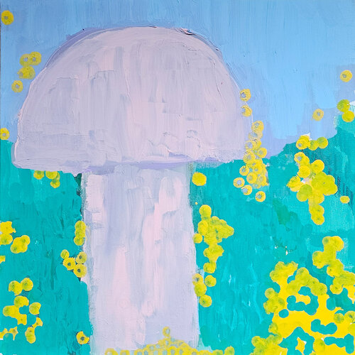 Der Pilz von Vera Zimmermann, Malerei kaufen auf Singulart