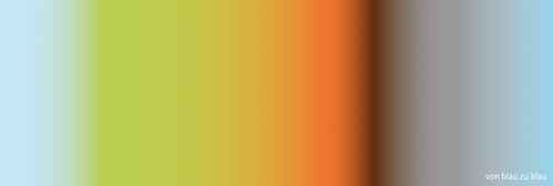 Von Blau zu Blau van Vera Zimmermann, Afdruk te koop op Singulart