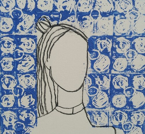 Azulejos I von Benelisa Franco, Malerei kaufen auf Singulart