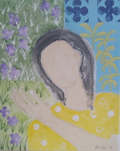 Waiting for spring by Benelisa Franco, 회화 for Sale on Singulart