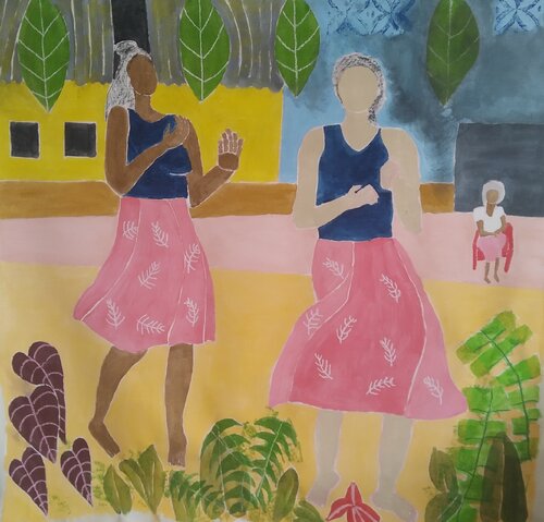 Quilombo von Benelisa Franco, Malerei kaufen auf Singulart