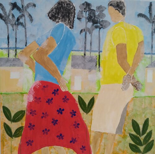 Dancers von Benelisa Franco, Malerei kaufen auf Singulart