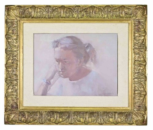  Portrait by Sigfrido Oliva, Painting for Sale on Singulart