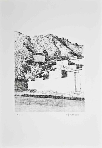 Landscape by Sigfrido Oliva, Print for Sale on Singulart