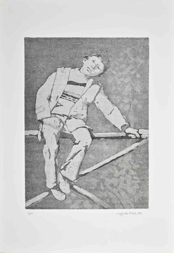Boy by Sigfrido Oliva, 版畫 for Sale on Singulart