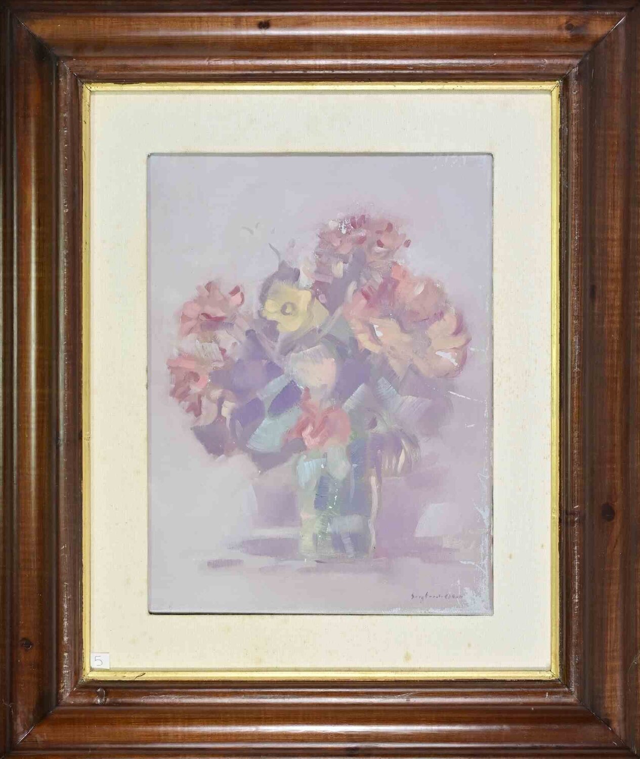 Still Life Sigfrido Oliva Dipinto originale in vendita