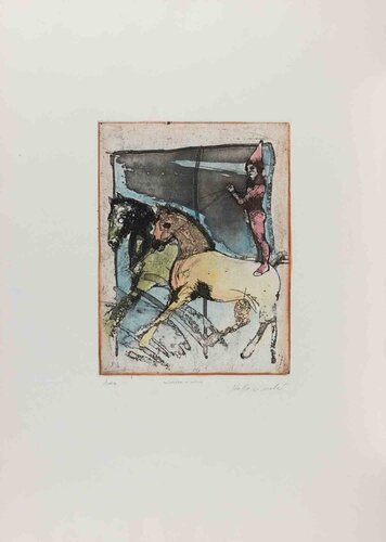 Juggler van Alessandro Kokocinski, Afdruk te koop op Singulart