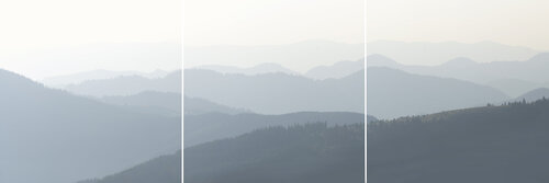 Morning Triptych Photograph by Michael Lesiv, Photography for Sale on Singulart