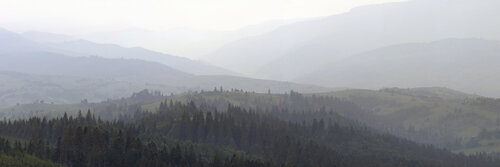 This Evening From Far Away, Panoramic di Michael Lesiv, Fotografia in vendita su Singulart