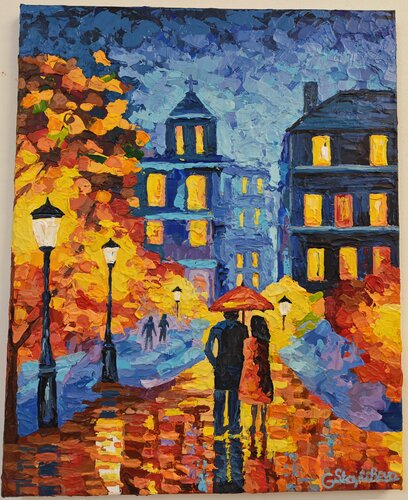 Shared Path van Greta Stoytcheva, Schilderij te koop op Singulart