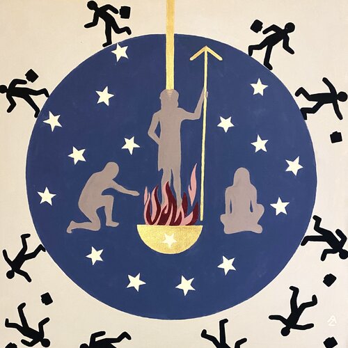 Back to the roots von Anette Zeltner, Malerei kaufen auf Singulart